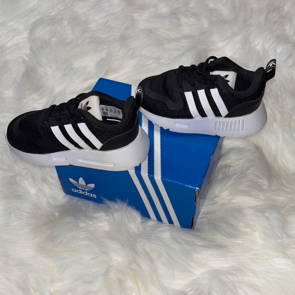 Adidas Black and White Sneakers